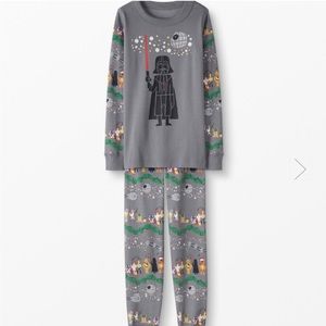 Hanna Andersson adult L Darth Vader Holiday Pajamas